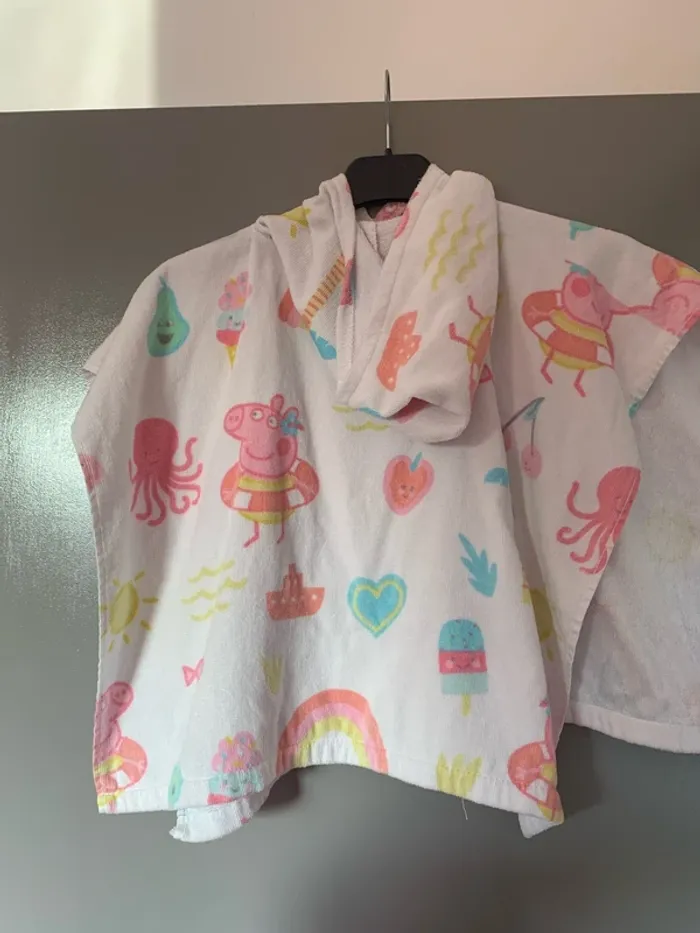 Cape de bain peppa pig - photo numéro 2