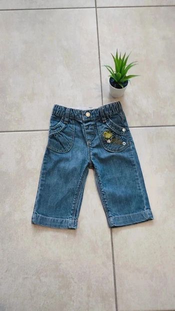 👖 Jean ajustable 6 mois | La Compagnie des Petits | Très bon état | Réductions sur les lots 👖