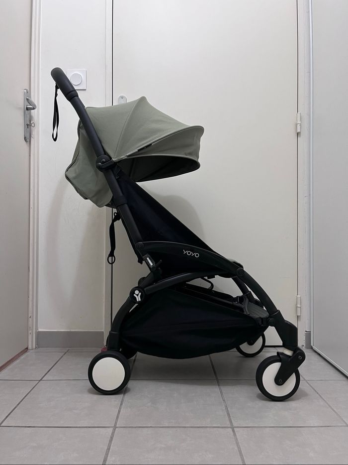 Poussette YOYO2 avec nacelle et pack 6+ olive - photo numéro 3