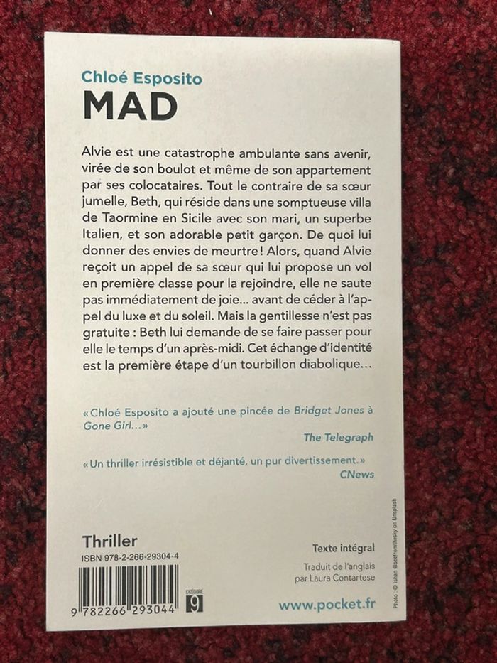 Livre mad de Chioé Esposito - photo numéro 3