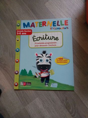 Livre écriture maternelle grande section