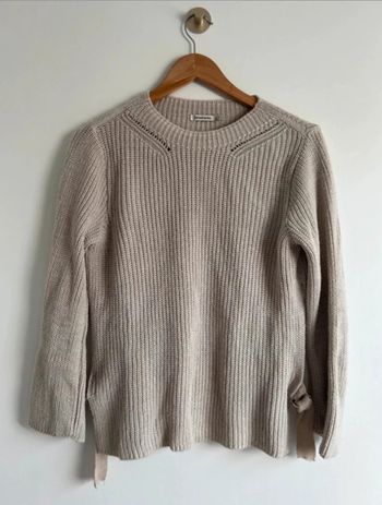 Pull en maille Stradivarius beige