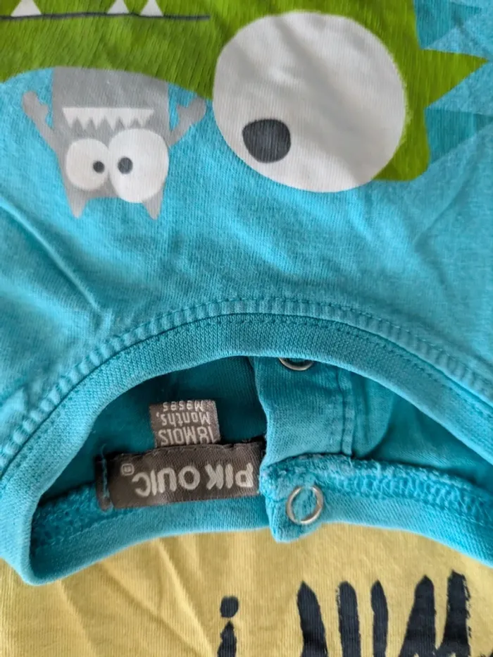 Lot de 4 t-shirts été 18 mois - photo numéro 5
