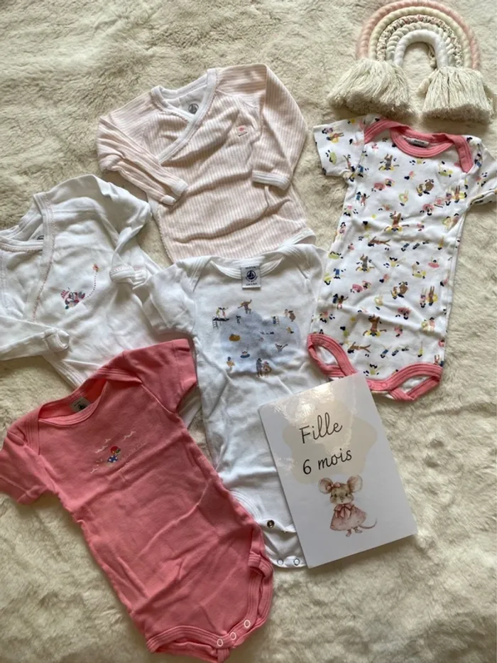 Lot bodies petit bateau - photo numéro 3