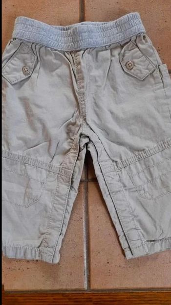 Pantalon toile Vertbaudet 6 mois