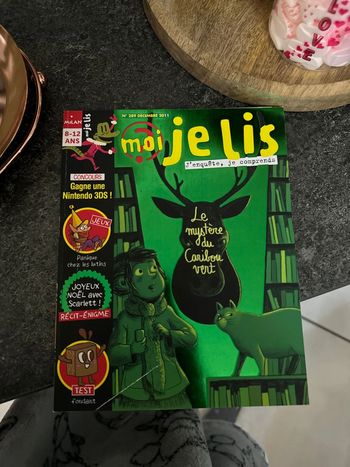 Livre moi je lis le mystère du caribou vert