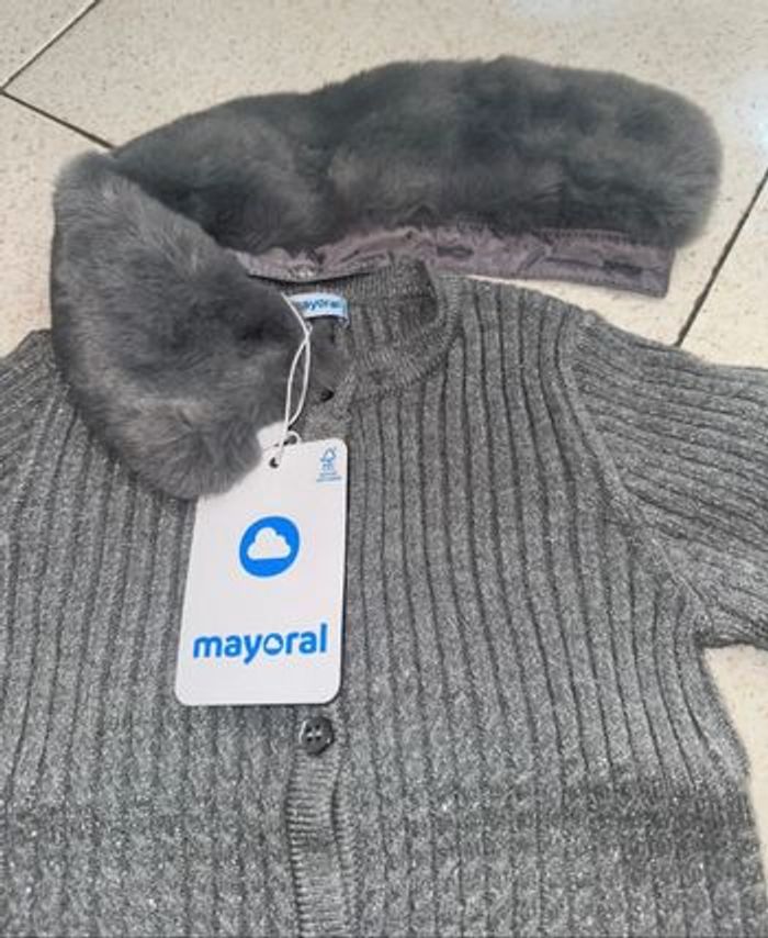 Gilet gris Mayoral 5 ans fille - photo numéro 5