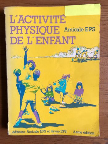 L'activité physique de l'enfant : de 2 à 10 ans - Broché