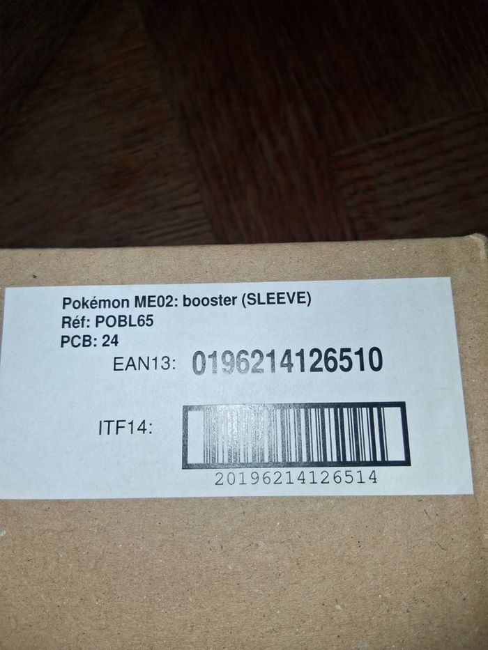 Case scellée Pokémon MEGA 2 FR