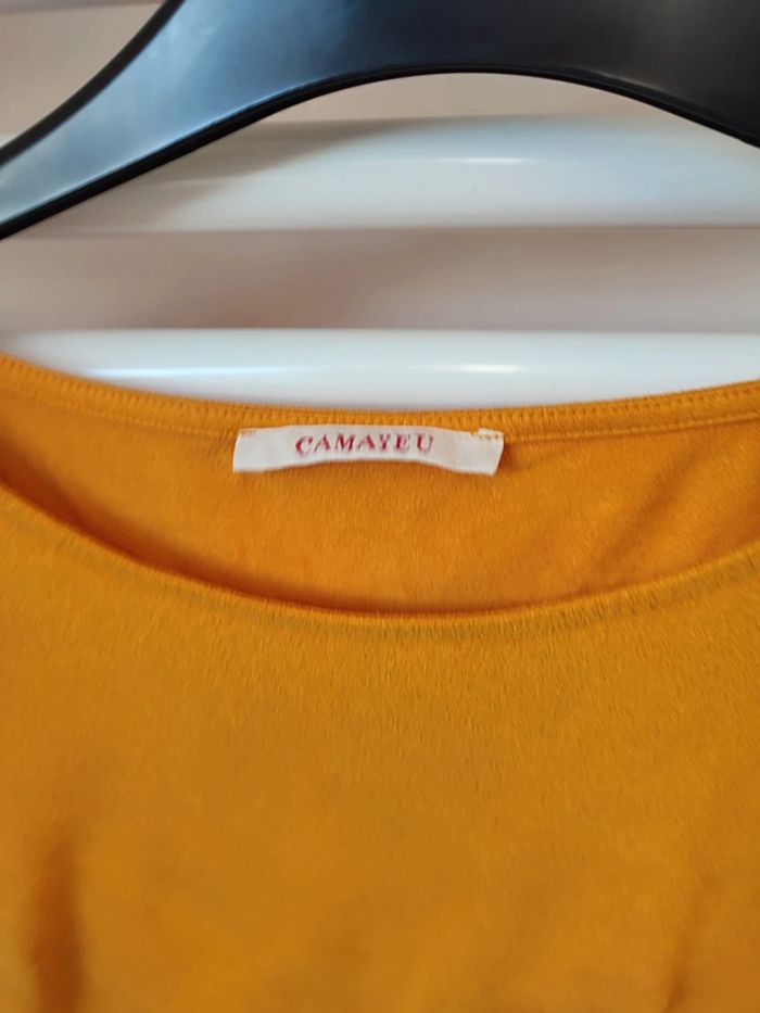 Blouse en suédine élastique M/L - photo numéro 6