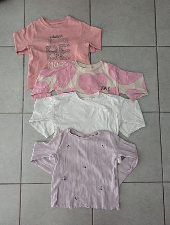 Lot tshirts Zara