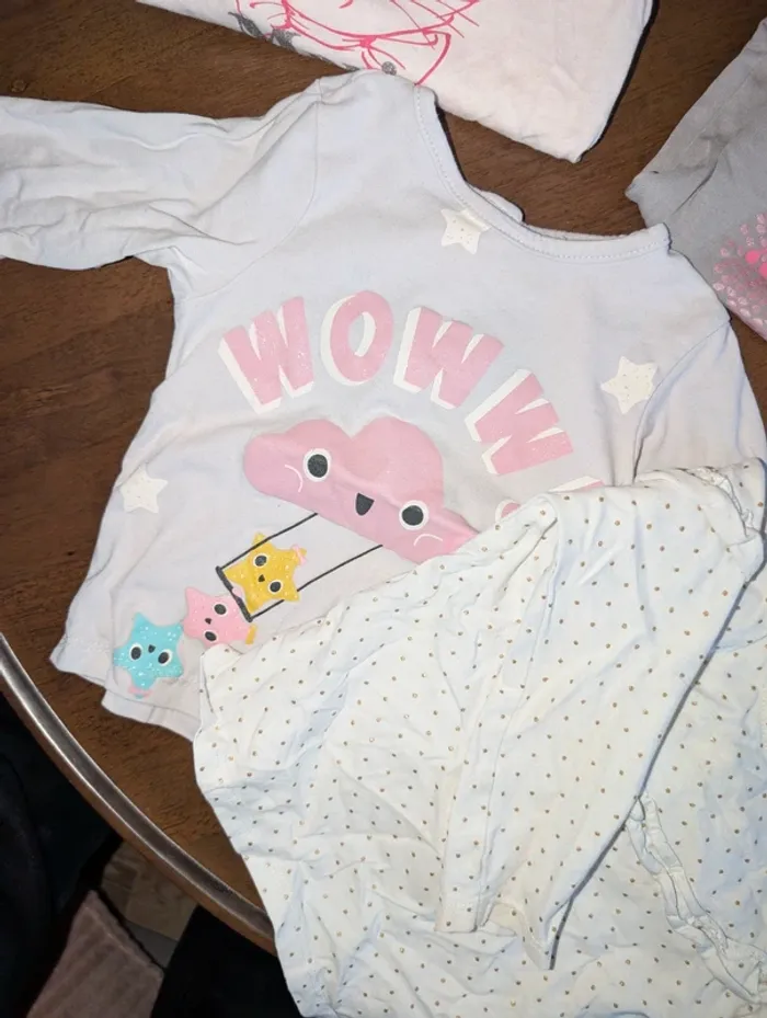 Lot de 6 Tshirt manches longues - photo numéro 2
