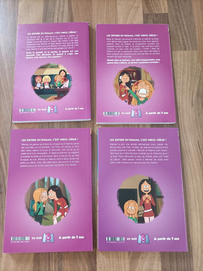 Lot 4 livres Les sisters série Tv tomes 1,2,41,77 - photo numéro 7
