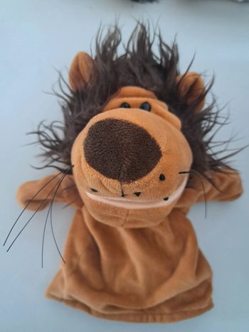 Marionnette sonore lion