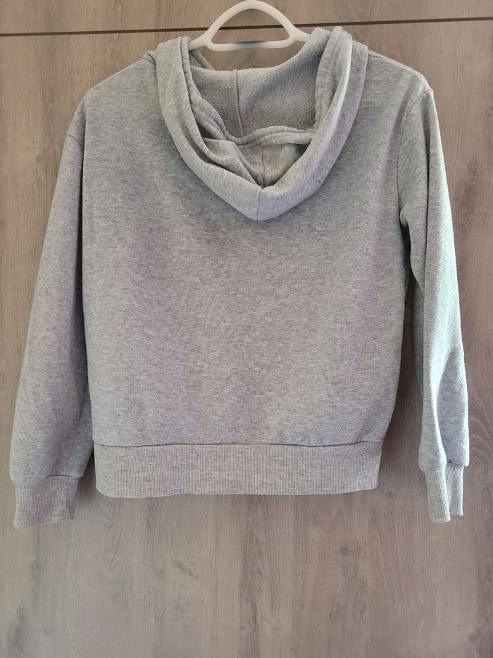 Gilet zippé gris avec capuche taille XS Shein - photo numéro 3