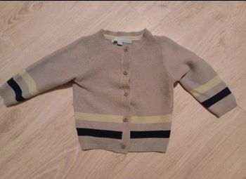 Gilet 9 mois 100% coton