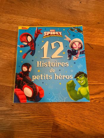 Livre Disney Marvel Spidey amis extrême 12 histoires de petits héros