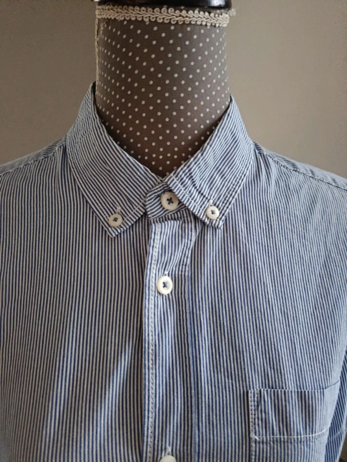 Chemise à rayures Homme Jules Taille L - photo numéro 3