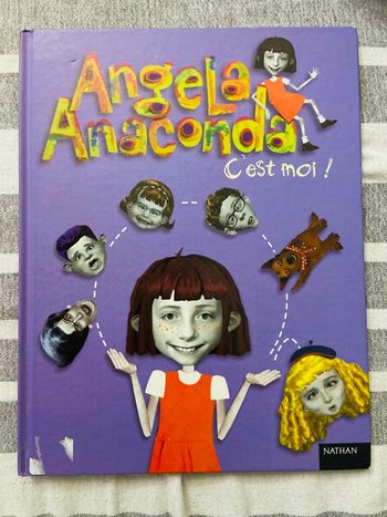 Livre enfant Angela anaconda 