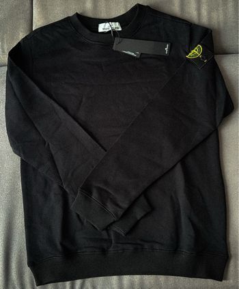 Sweat Stone Island crewneck noir