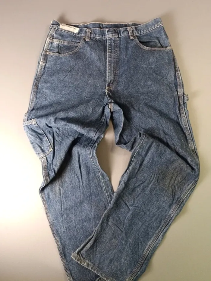 Pantalon jean oversize workwear Carpenter Cargo bulwark - 46 - photo numéro 4