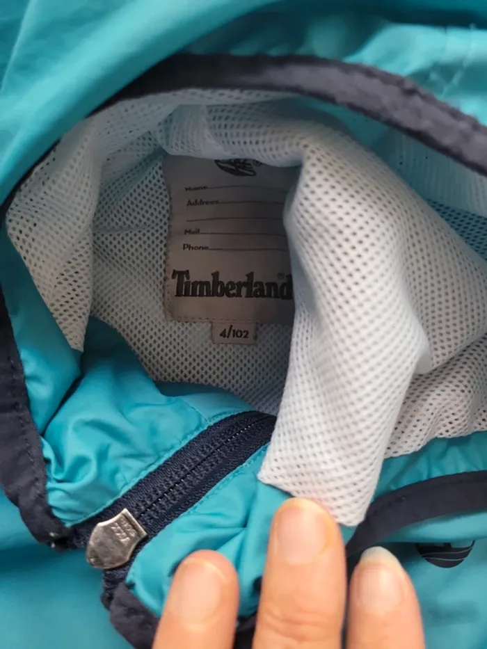 Coupe vent timberland 4 ans - photo numéro 4