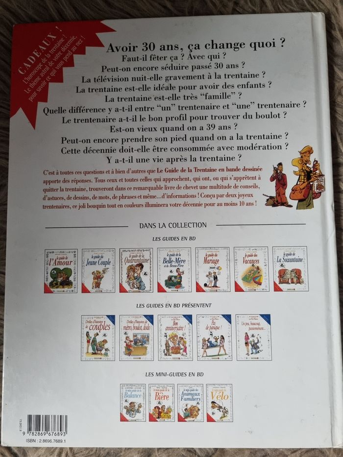 Livre BD humoristique (Le Guide de la Trentaine) - photo numéro 2