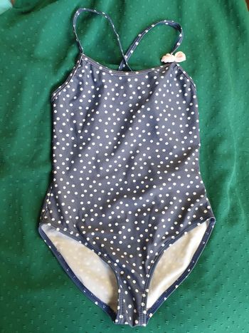 Maillot de bain à pois Vertbaudet 8 ans
