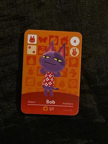 mini carte amiibo bob