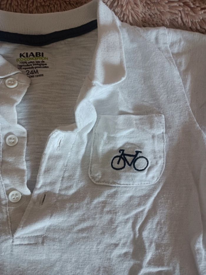 Ensemble bébé Polo motif velo - photo numéro 3