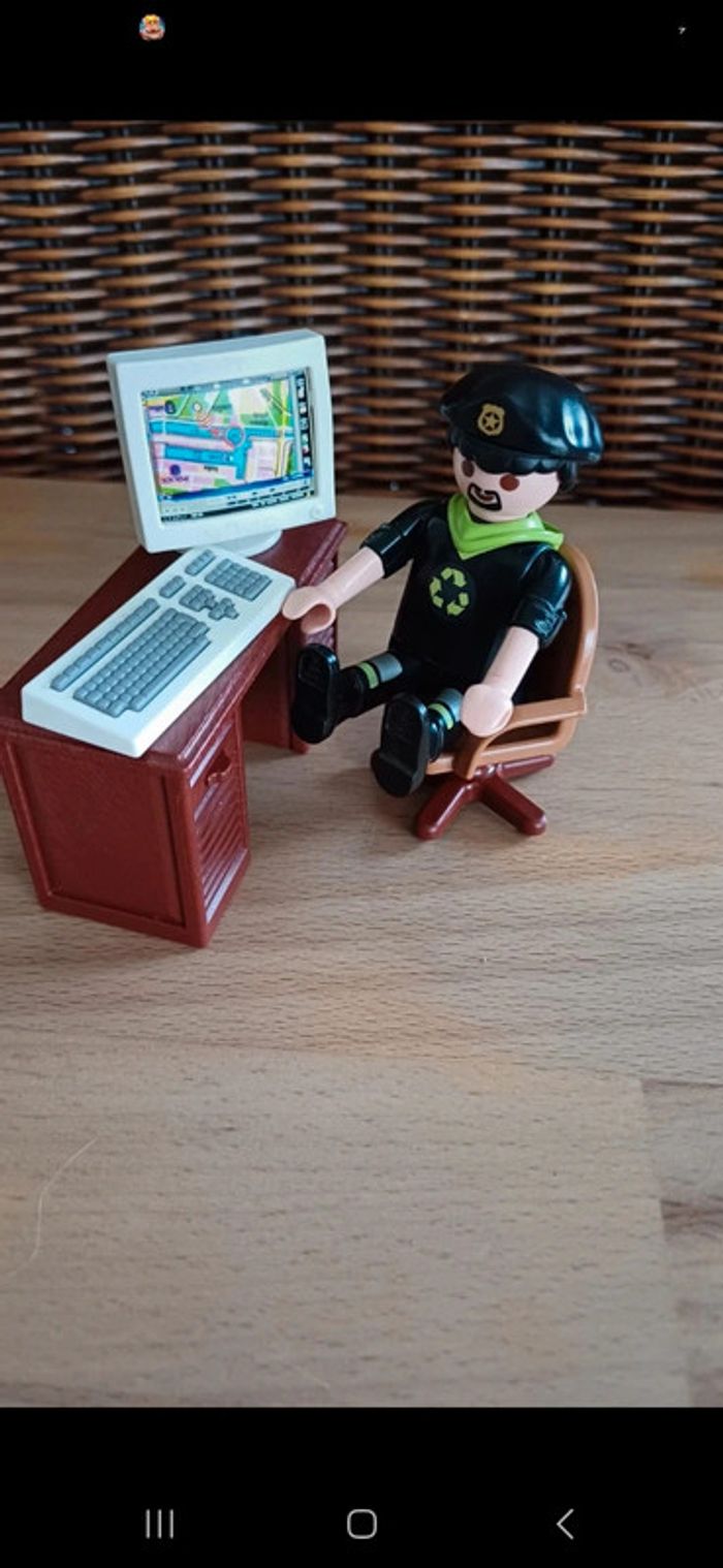 Journée au bureau playmobil
