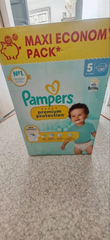 Pampers prenium taille 5