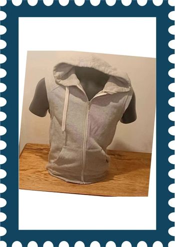 Sweat zippé sans manches H&M taille XS