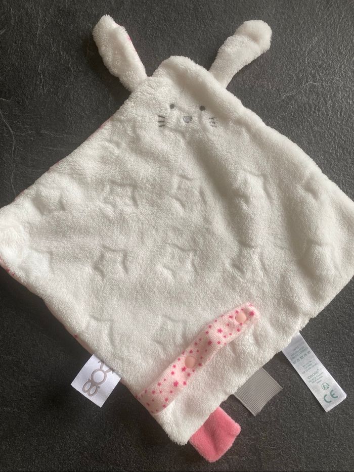 Doudou lapin plat obaïbi