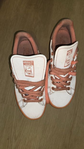 Stan Smith réflective saumon