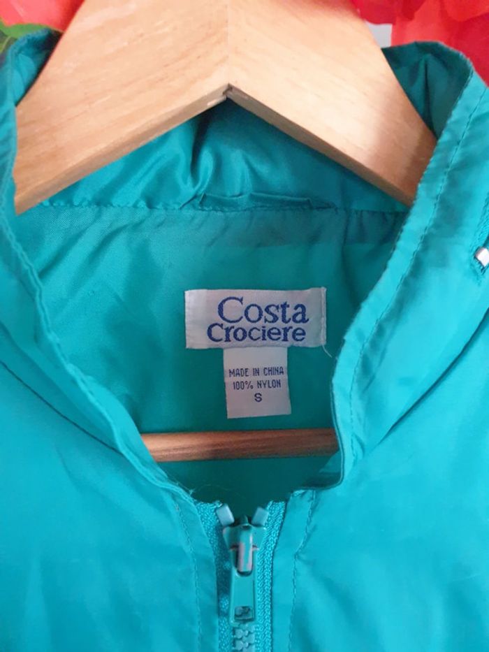 Veste coupe vent mixte vintage - photo numéro 2