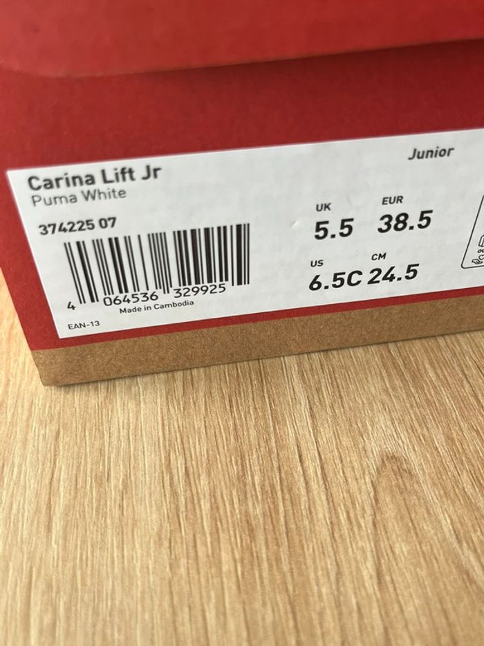 Baskets , Puma , Carina , Femmes , Taille 38.5 , Neuves - photo numéro 9