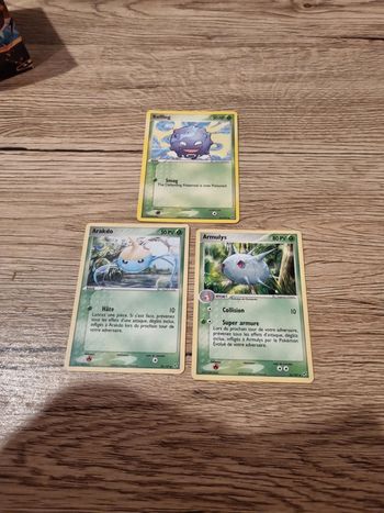 3 carte pokémon 2005