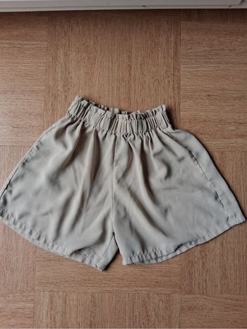 Short léger beige