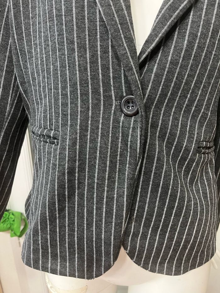 Blazer à rayures