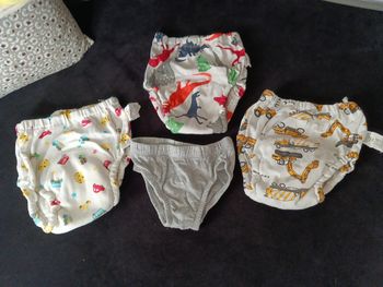 Culottes d'apprentissage+ un slip