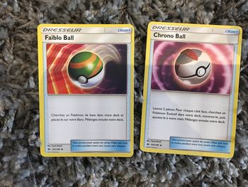 Cartes Pokémon dresseur objet