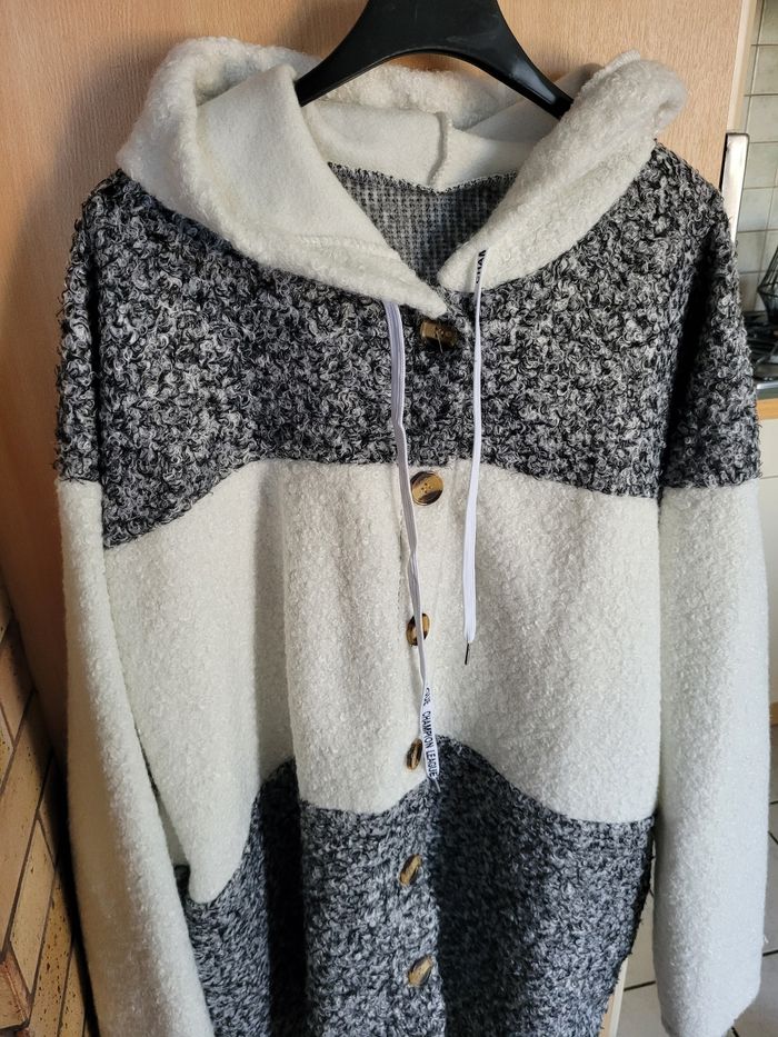 Manteau à capuche femme - photo numéro 1