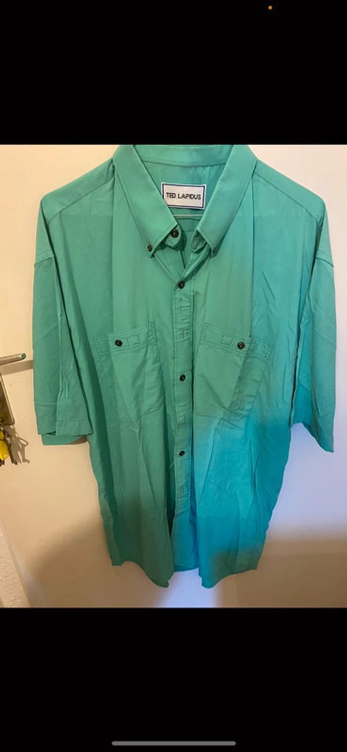 Chemise ted lapidus taille 5 bon etat