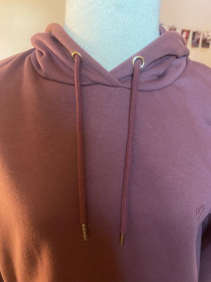 Sweat à capuche taille XL mauve In extenso - photo numéro 2