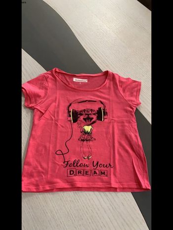 Tee-shirts chat rose 6 ans In Extenso