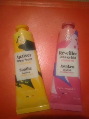 Lot Masque + Gommage  Nouveau Yves Rocher Neuf