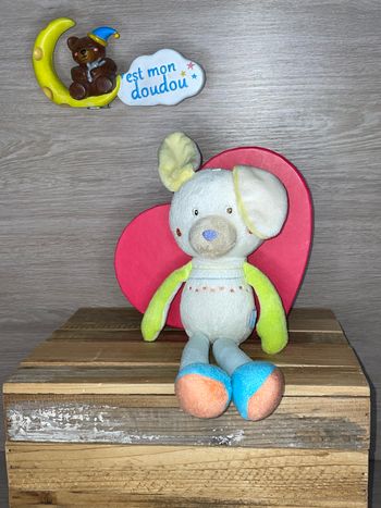 SDO159 doudou lapin 🐰 sucre d’orge