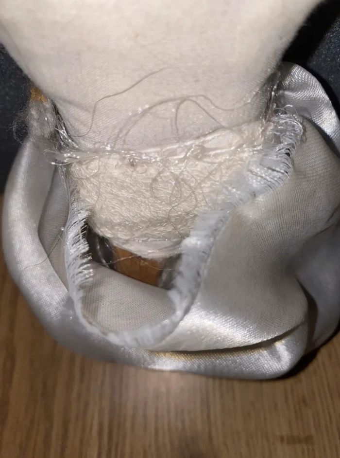 Poupée Bois Tissu Vintage - photo numéro 2