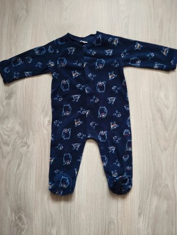 Pyjama polaire 12 mois